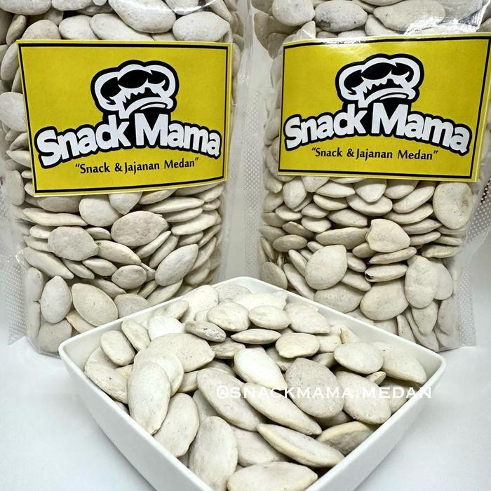KUACI PUTIH BIJI LABU PREMIUM 500GR SNACKMAMA