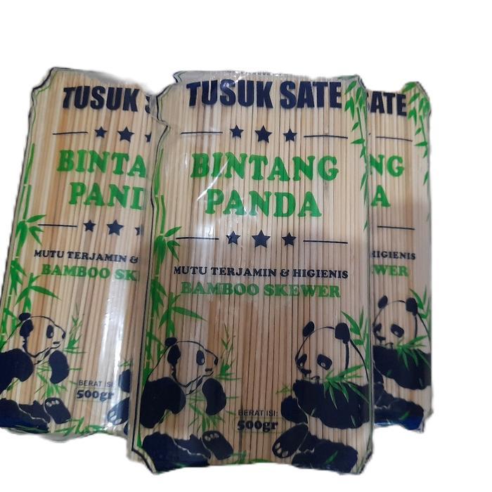 Tusuk Sate Bintang Panda - Tusuk Sate - Bamboo import