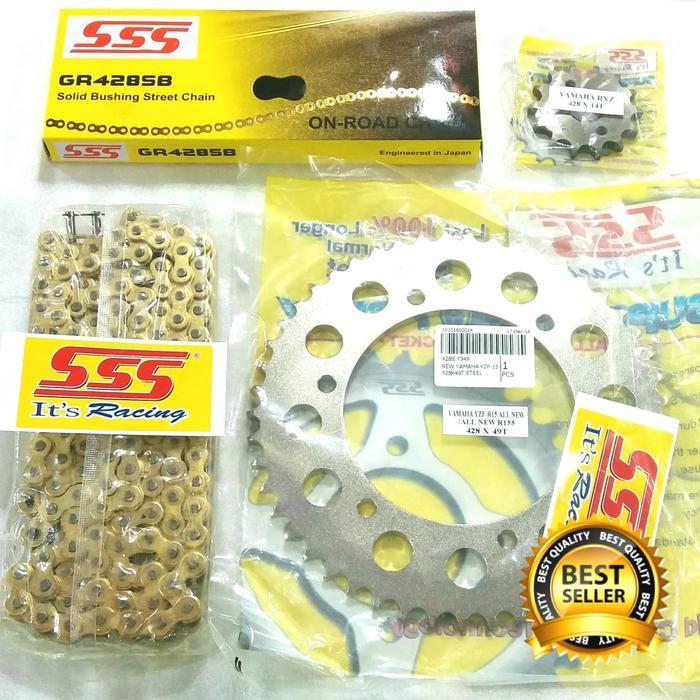 Gear Set SSS Yamaha XSR 155/ Gearset Girset Yamaha MT15 MT 15 Termurah