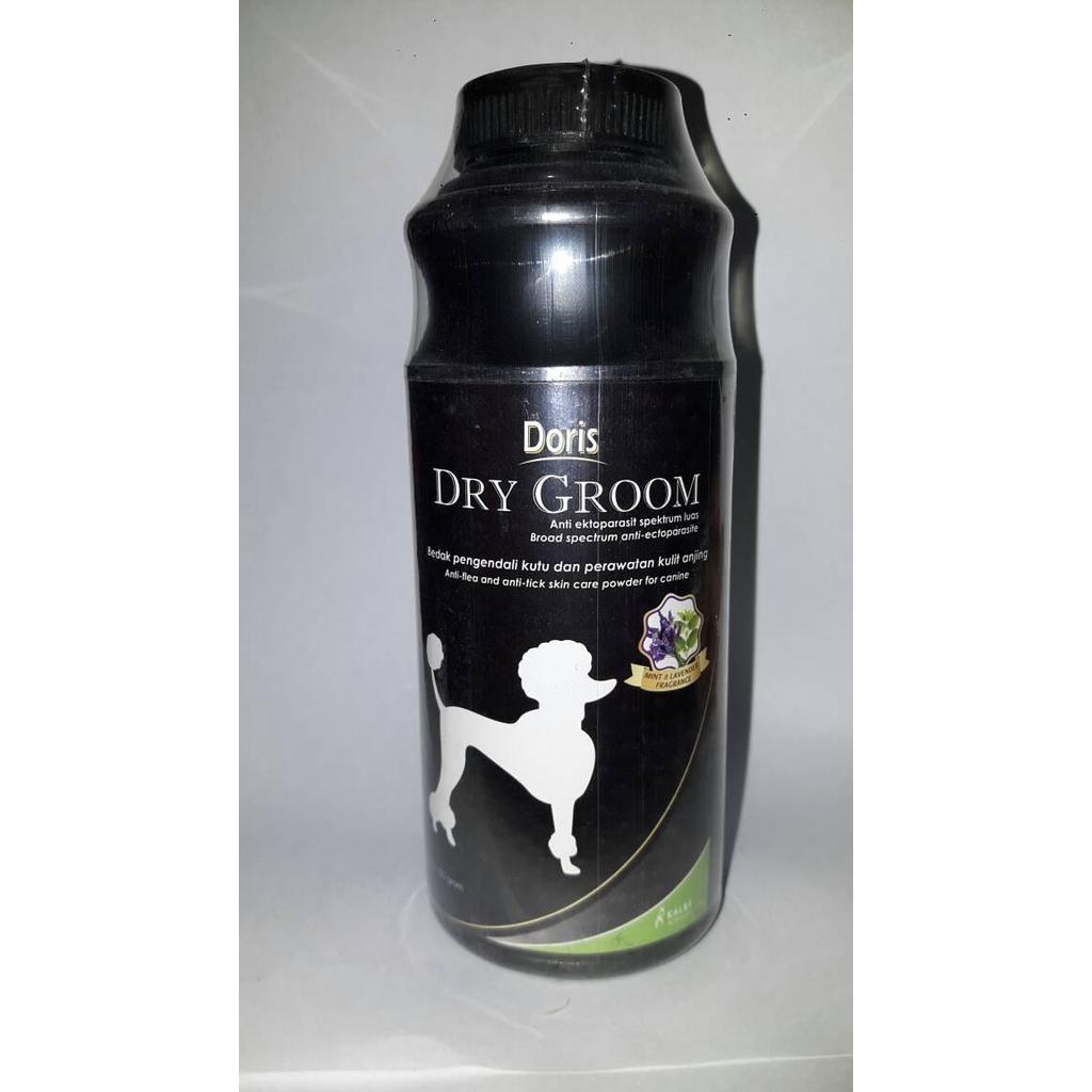Bedak Kutu Dan Skin Care Doris Dry Groom 100G - Kalbe Farma #Gratisongkir