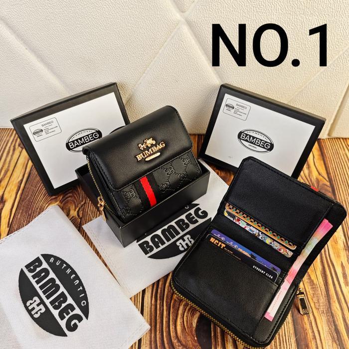 Eiger - Dompet Wanita Hitam Premium Box - Mini Wallet 2026 Elegant Edition - Dompet Kecil Wanita Box