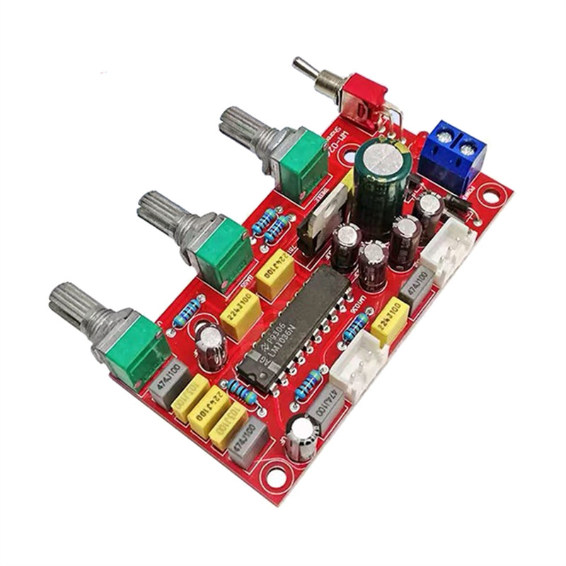 A51I Lm1036 Op-Amp Hifi Pre Amplifier Preamplifier Volume Tone Treble Bass Loudness Control Board