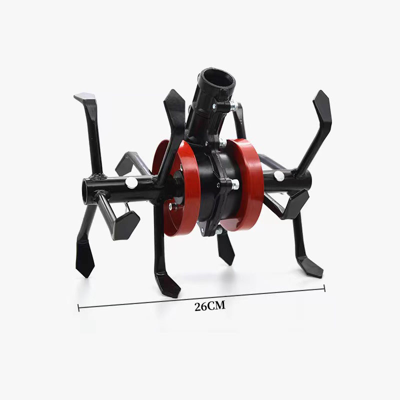 Baru Garden Tool Brush Cutter Grass Wheel Head, Soil Loosen Head ,Weeder Head ,Mini Tiller Parts Gar