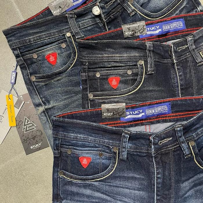 STUCY JEANS Slimfit Stretch soft jeans Celana jeans slim fit pria