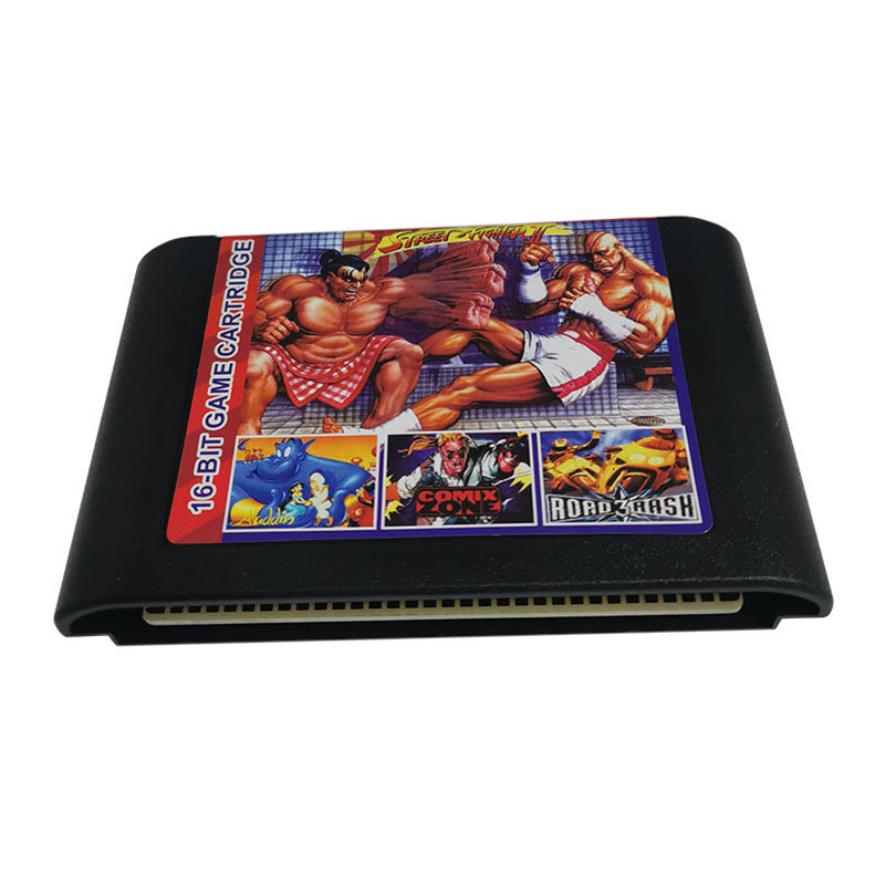 Super Cartridge MD 196 in 1 Multi Game Cartridge for Sega Genesis Mega Drive Console