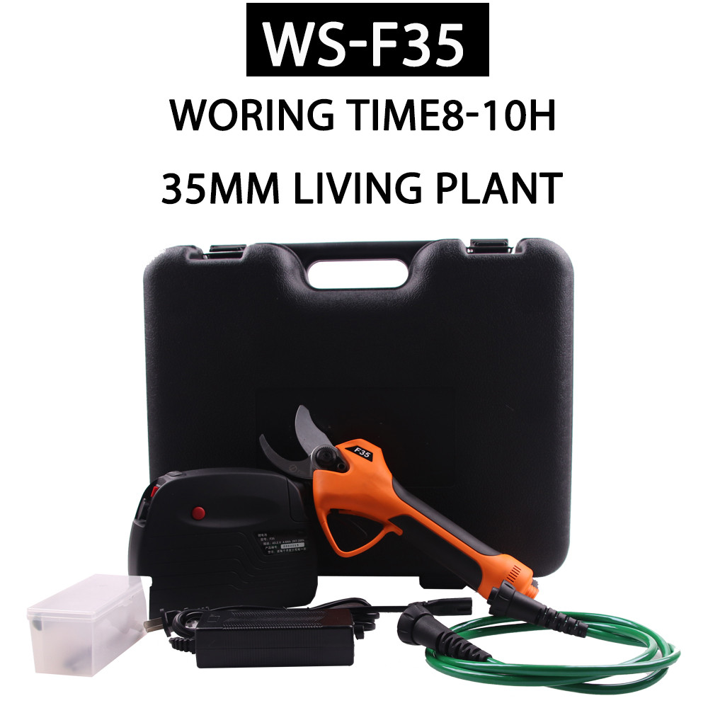 43.2V 35mm cutting electric pruning shears cordless garden shears cordless pruning shears trimmer