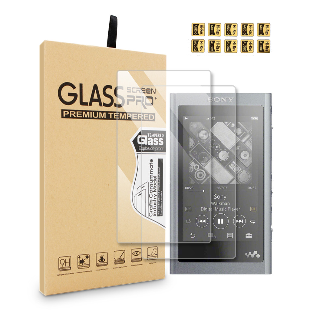 Protective Tempered Glass Film for Sony Walkman NW-A50 A55 A56 A57 NW-A55HN A56HN A57HN Screen