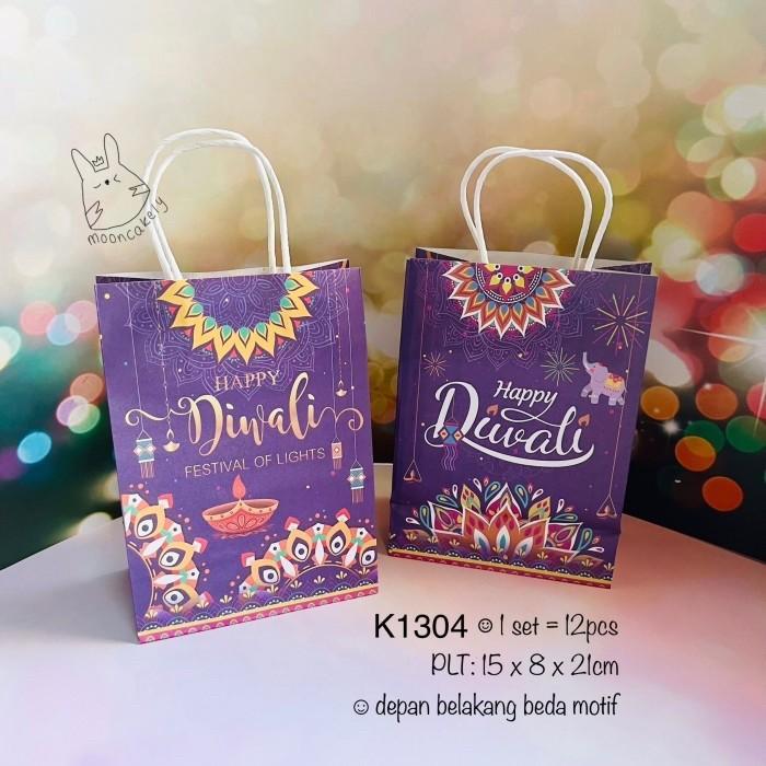 Kotak Diwali Hindu Deepavali Box Hampers Dus Goody Bag Packaging Terlaris