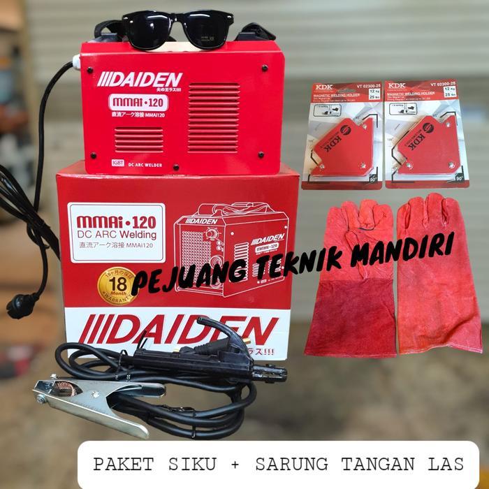 Mesin Las Daiden Mmai 120 / Trafo Las Inverter Daiden Mma 120 #Gratisongkir