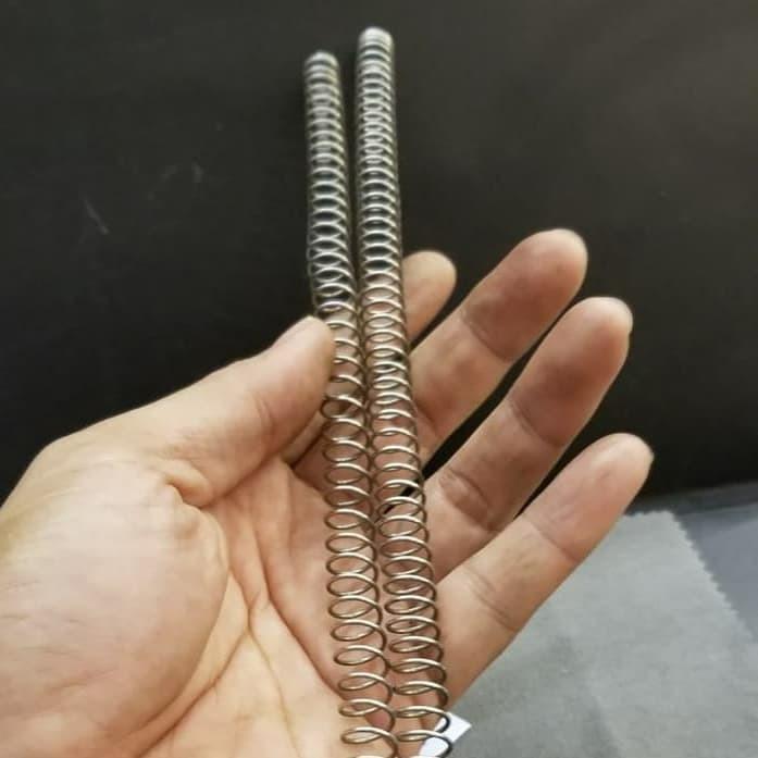 Per / Spring tekan - pegas Ss k 1,3mm od 15mm panjang 230mm