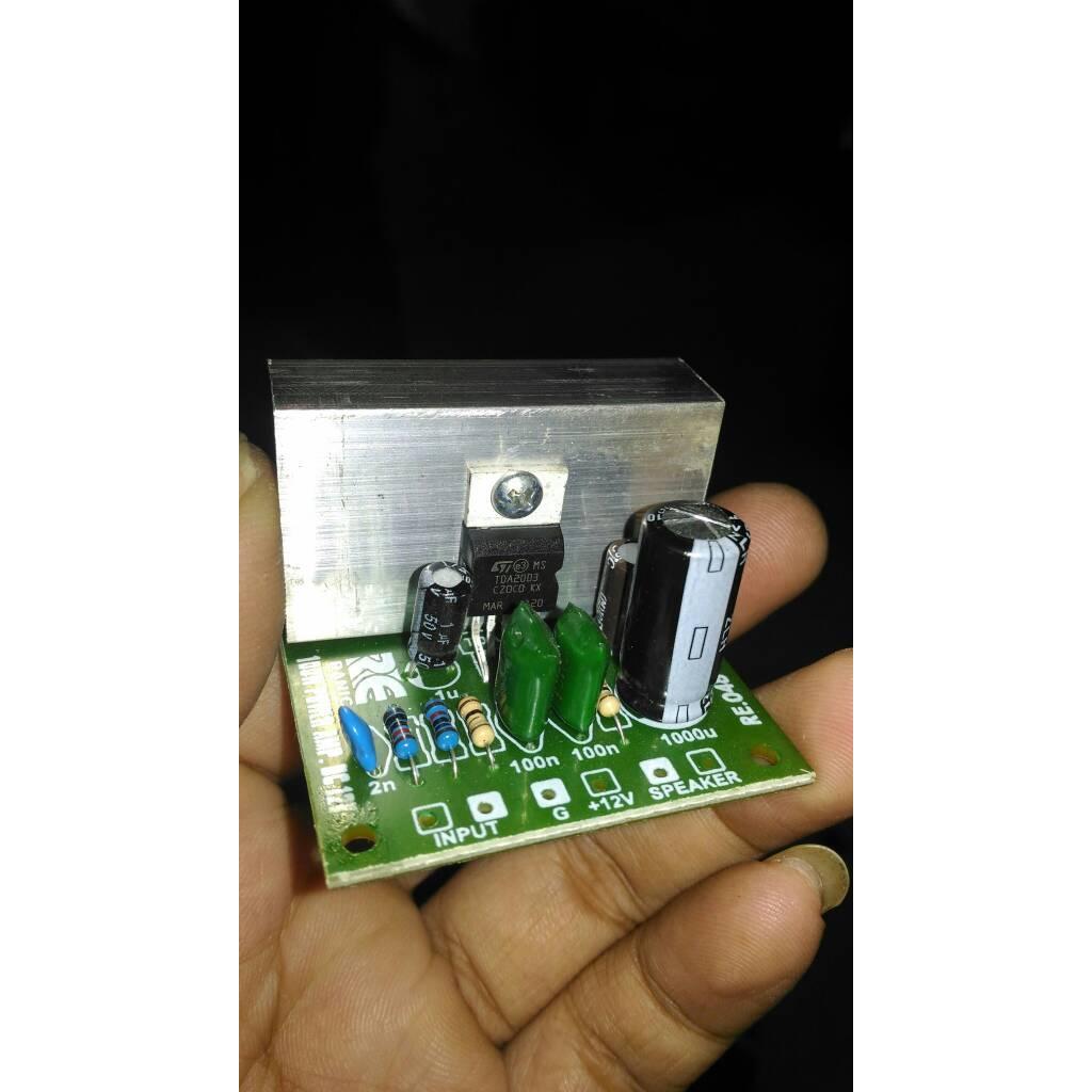 "New" power amplifier tda2003 mono