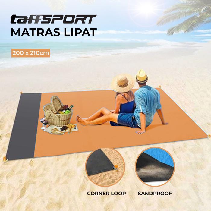 Eiger Summitadventure - Tikar Lipat Matras Camping Piknik Mat 200 X 210Cm - Fs-008