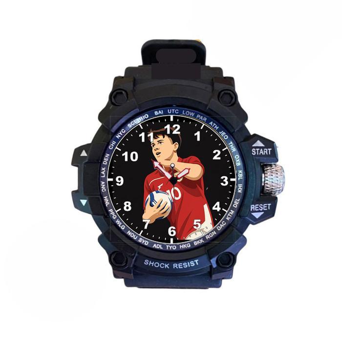 ASLI Jam tangan anak cowok pemain bola timnas indonesia READY STOCK