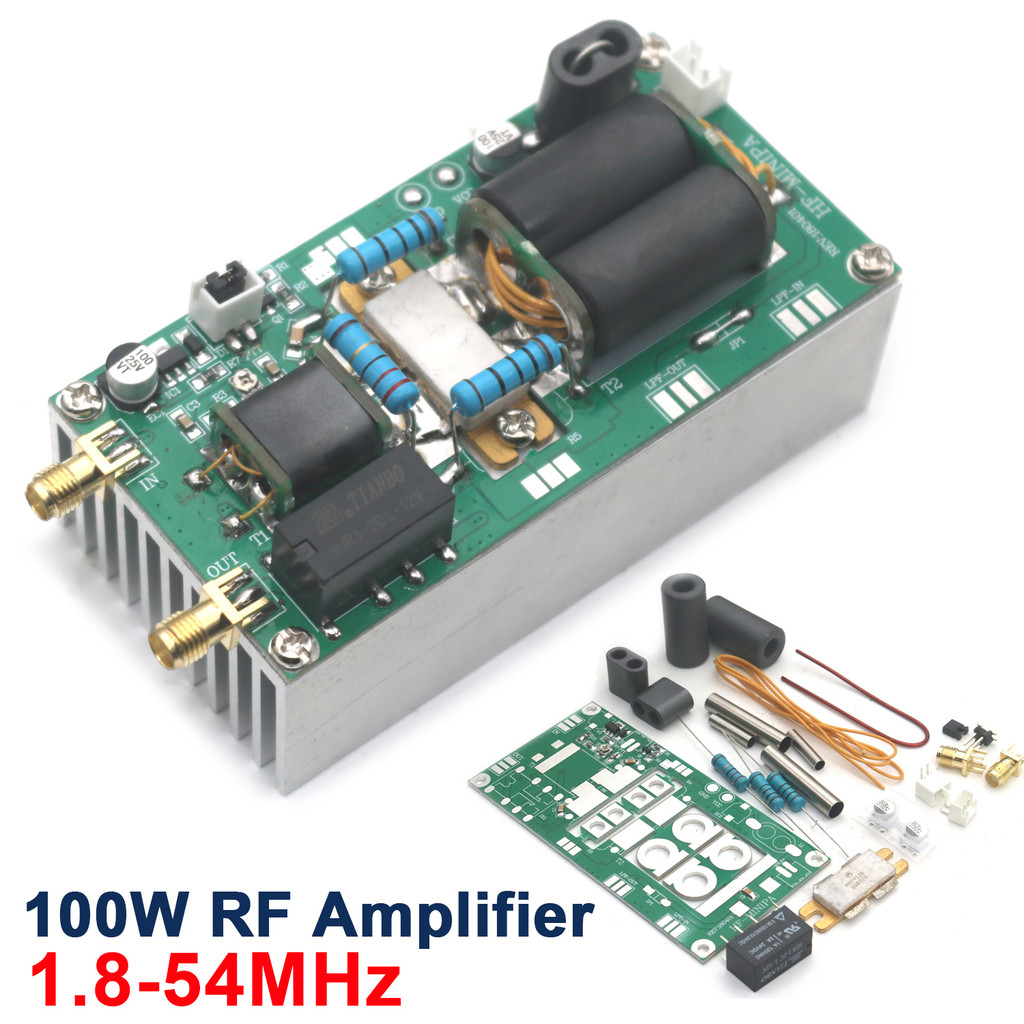 MINIPA100 1.8-54MHZ 100W SHORT WAVE RF POWER AMPLIFIER HF SSB LINEAR AMPLIFIERS F/ YAESU FT-817 KX3