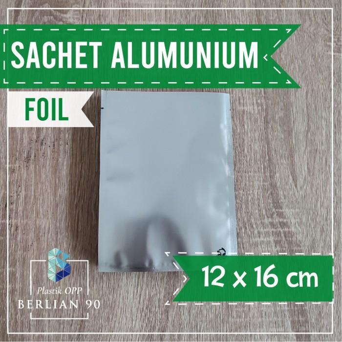 New ( 1 PACK ) Plastik Sachet Kemasan Kopi 12X16 Sachet Aluminium Foil Plastik Sachet Kemasan Bumbu