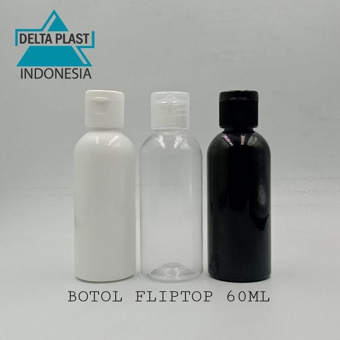 New botol presstop 60 ml White / fliptop Rumah