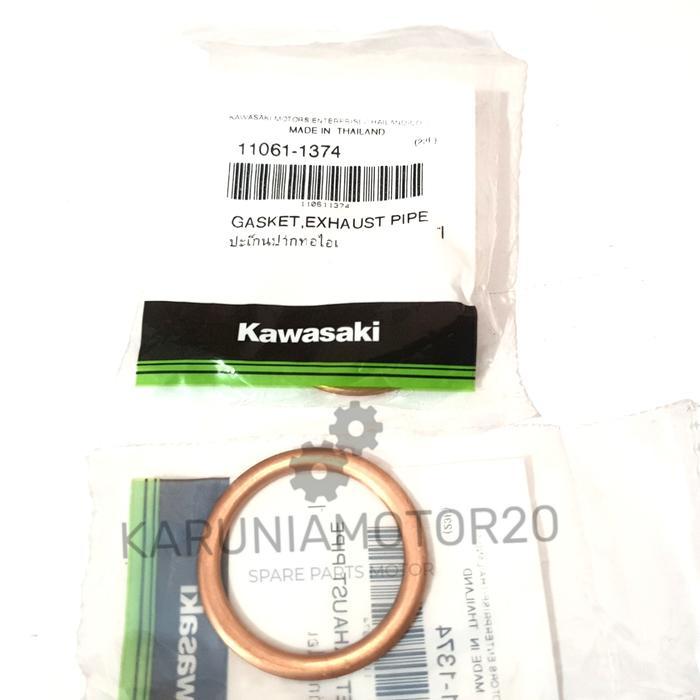 Paking Knalpot W175 W 175 Original Kawasaki 11061-1374