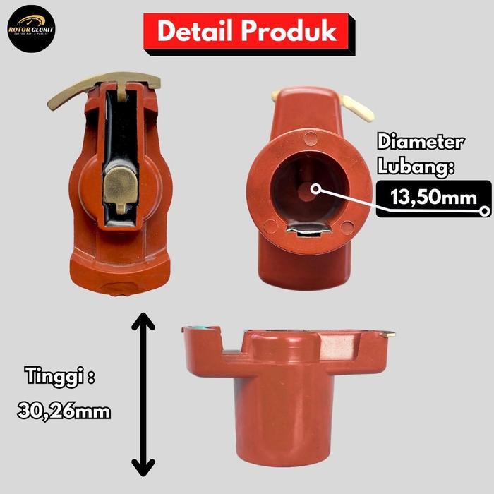 FREE ONGKIR ROTOR CLURIT VW ROTOR CUSTOM ROTOR CELURIT ROTOR DELCO CUSTOM RAPI BISA COD