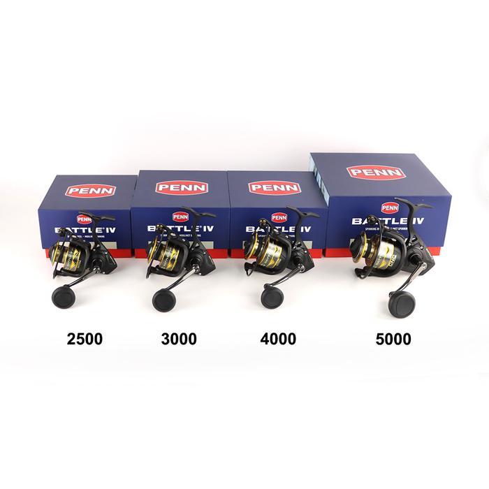 PENN Reel Battle IV /4000/5000/4000 HS - Teknologi CNC Gear & Hydro Armor - Sistem Bearing Stainless