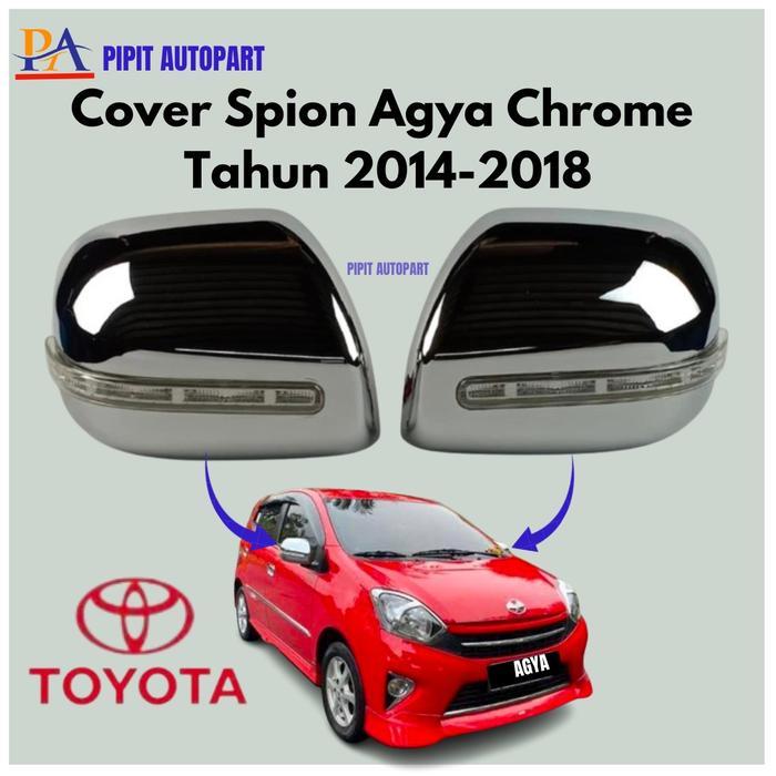 Cover Spion Agya 2014 2015 2016 2017 2018 Aksesoris Car Kendaraan