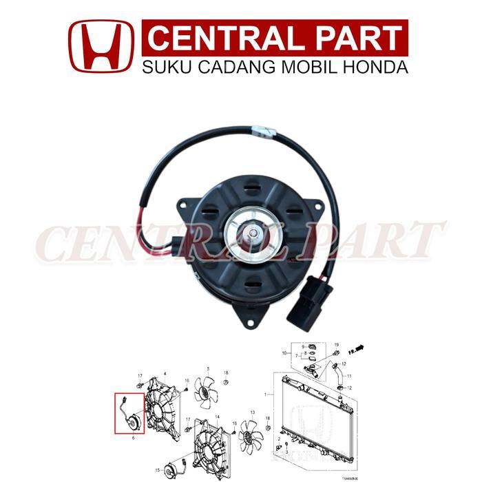 Ready Motor Dinamo Fan Radiator Honda Freed Brio Brv Mobilio 2012 2013 2014 2015 2016 2017 2018 2019