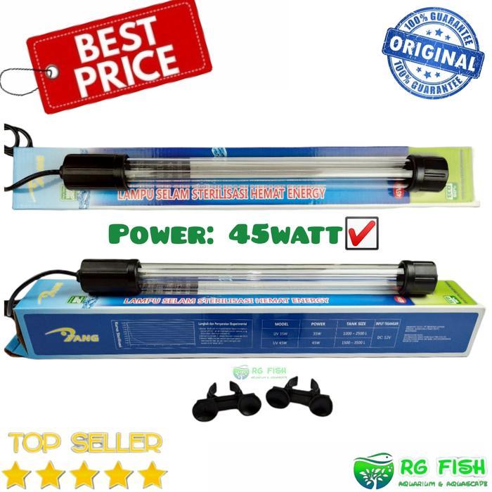 uv lamp lampu uv penjernih air kolam 45 watt