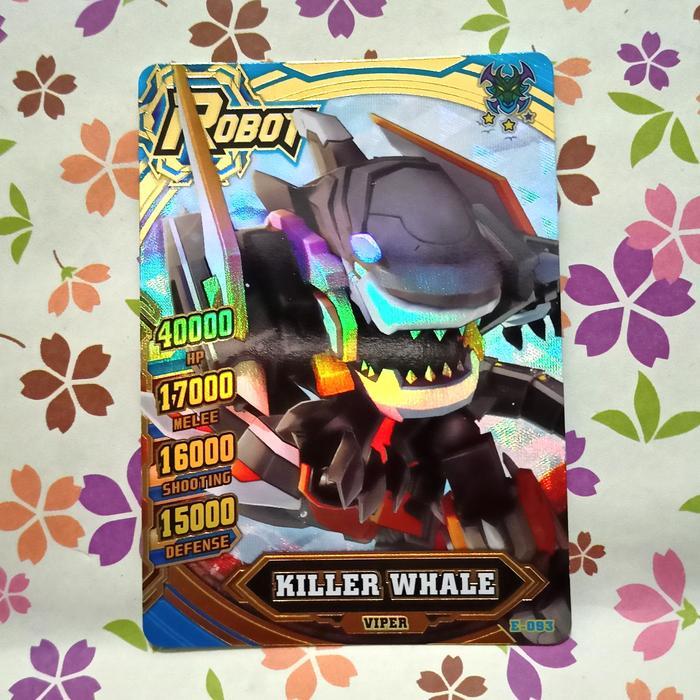 Sale Killer Whale Gold Event E-093 Hero Of Robots