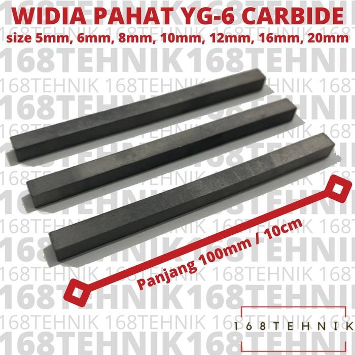 Promo Pahat Yg-6 20X20X100 / Pahat Widia 20X20X100 / Pahat Bubut Widia 3/4X4
