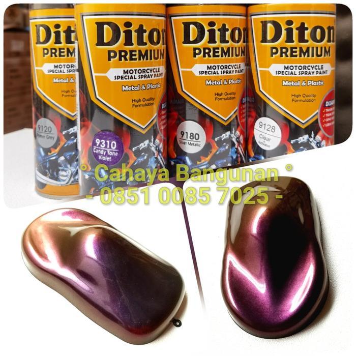 Paket Diton Premium Candy Tone Violet Ungu Cat CandyTone Pilox Pylox