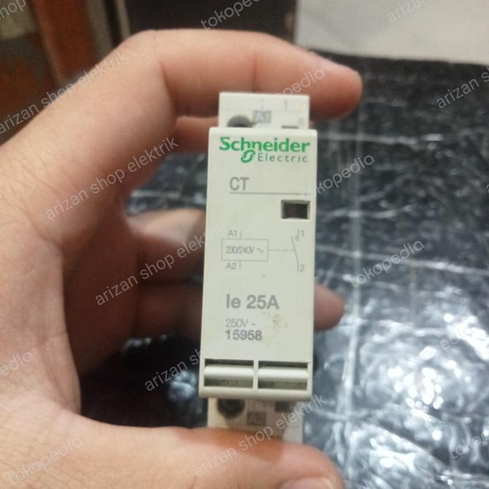 DINRAIL CONTACTOR SCHNEIDER CT IE25 A
