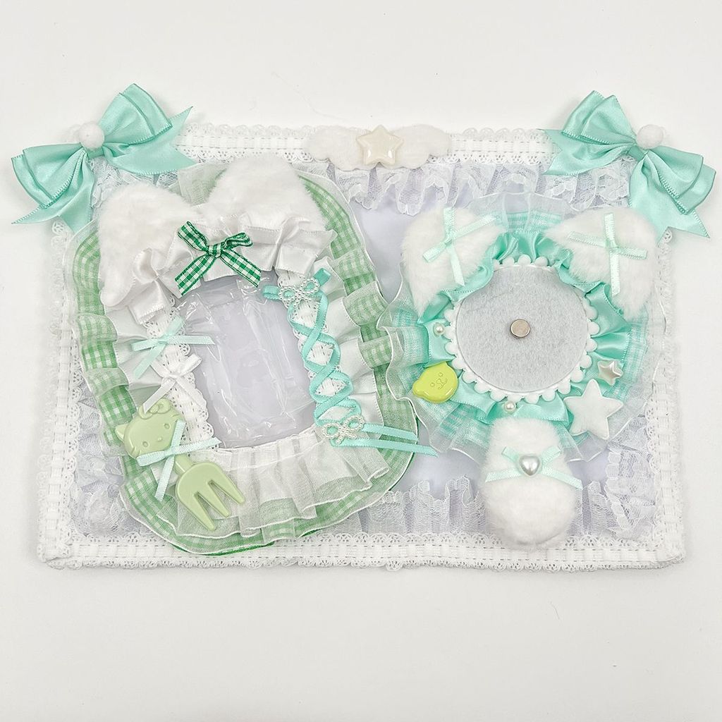 bag accessories ita bag accessories ita bag decorations double card holder y2k accessories plush