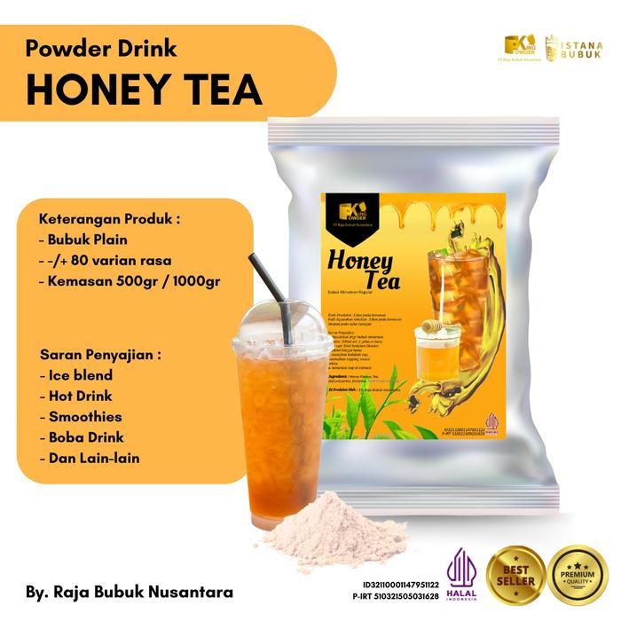 Bubuk Minuman King Powder Rasa Honey Tea Serbuk Minuman Teh Madu Terlaris