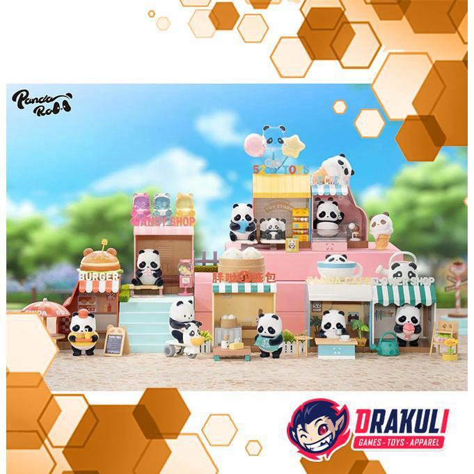 Toys 52TOYS Pandaroll Shopping Street Series Figure Blind Box