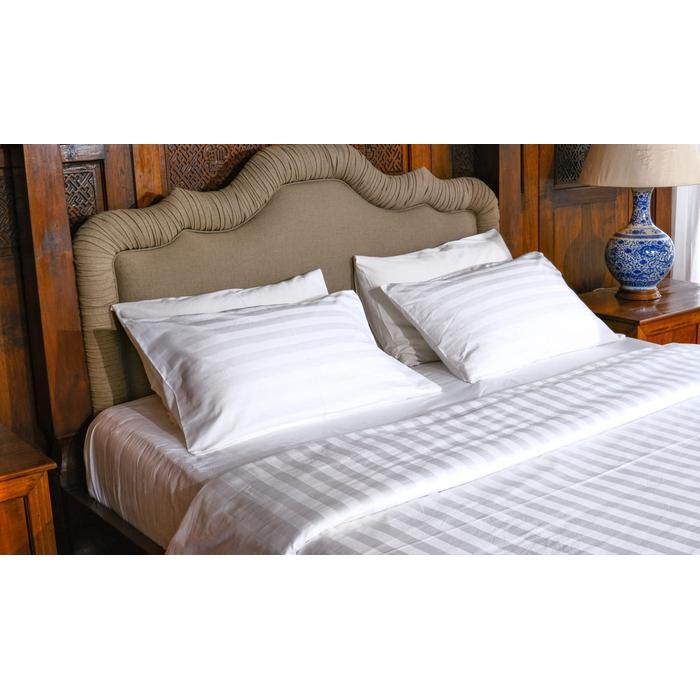 Sprei salur bahan katun dobby