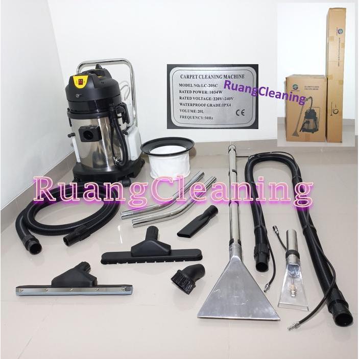 SuperClean LC-20SC Vacuum Extractor 20Liter Karpet dan Sofa Cleaner
