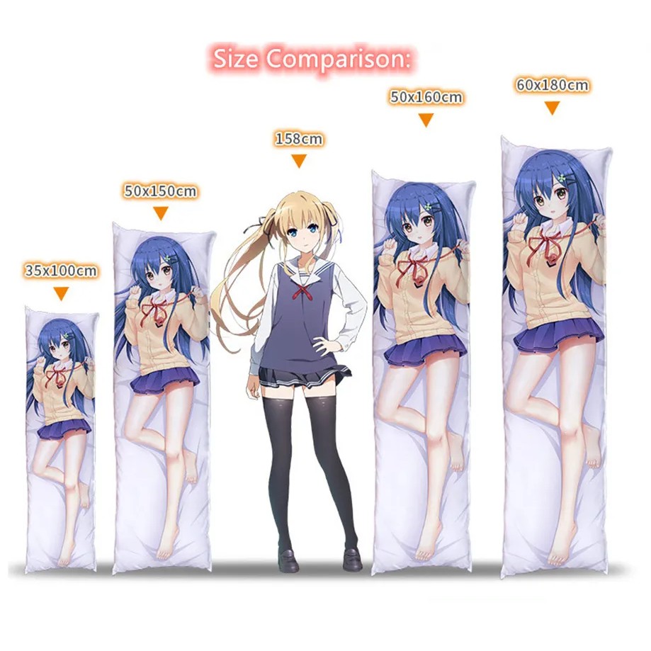 Sarung Bantal Tubuh Peluk Anime Gojo Satoru Body Pillow CaseSarung Bantal Sarung Bantal