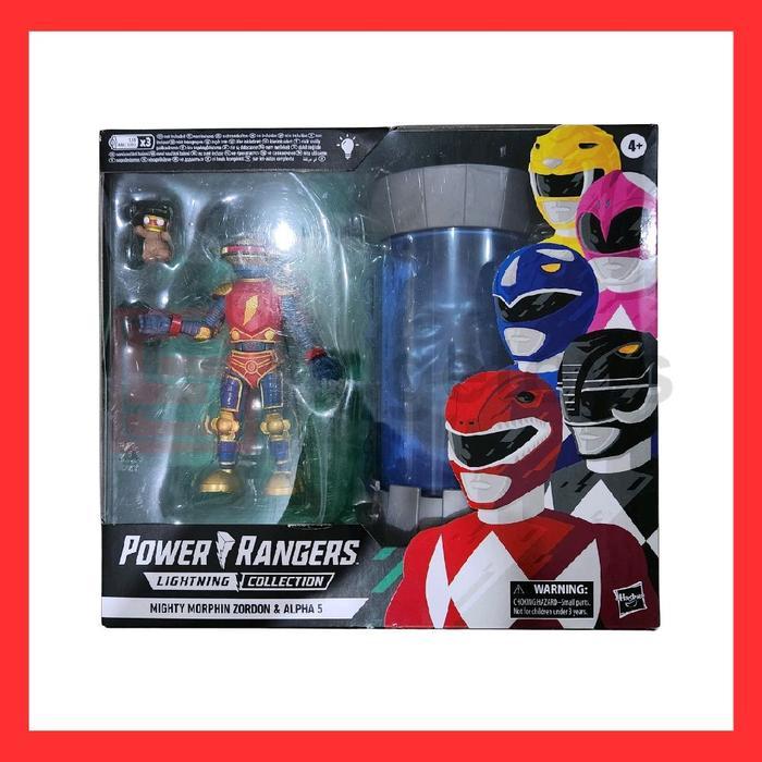 HOT SALE HASBRO POWER RANGERS LIGHTNING MIGHTY MORPHIN ZORDON & ALPHA 5 TERMURAH