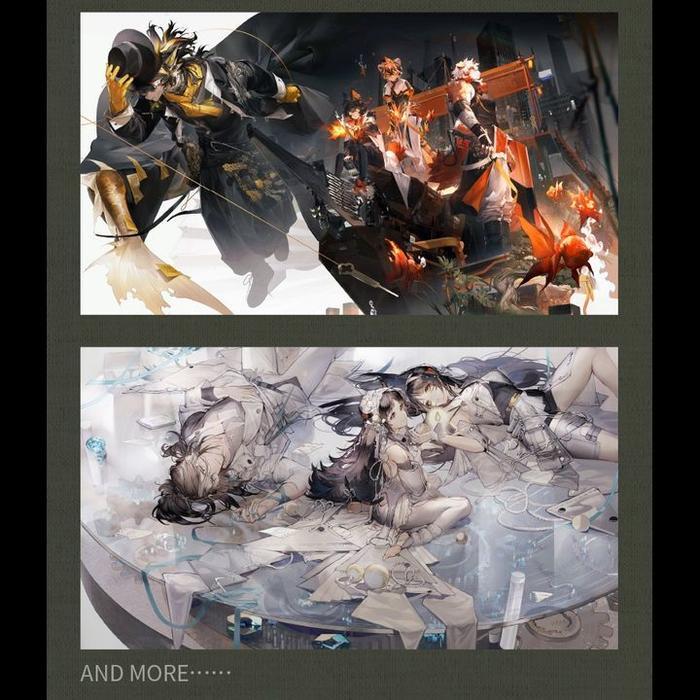 HOT SALE ARKNIGHTS ILLUSTRATION BOOK / MEMORIAL ARTBOOK COLLECTION VOL. 4 TERMURAH