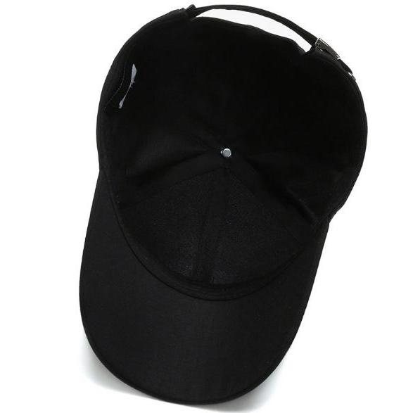 Caramel Topi Baseball Distro Pria Wanita Warna Hitam Pengait Cakop Fashion Outfit Cowok Casual Caps