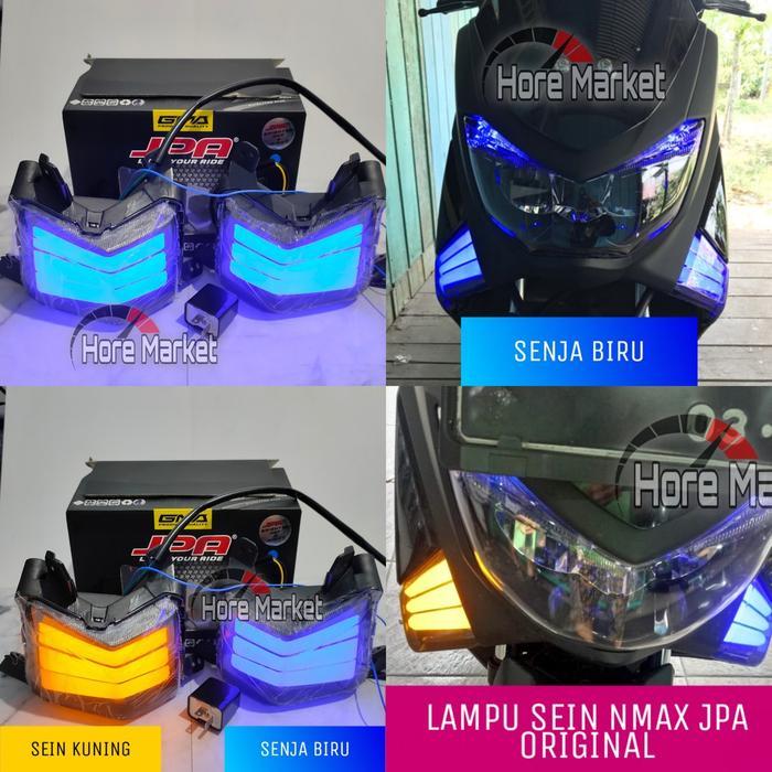 Lampu Sein Jpa Nmax Old 2016 2017 2018 2019 Original 100% Senja Biru Lampu Sen Nmax Lama Depan