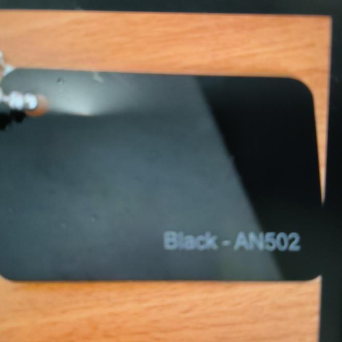 akrilik lembaran bahan 2mm hitam 122x244