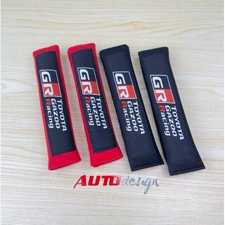 Ready GR Sport Toyota Shoulder Pad Cover Seat Belt Mobil Universal