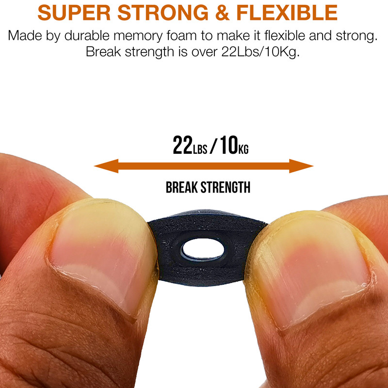 TENNMAK Foam Eartips Compatible with Skullcandy Rail ANC/Dime 3/Dime 2/Push Active/Push ANC