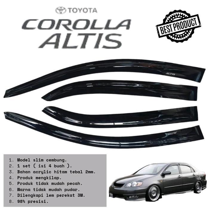 TALANG AIR MOBIL TOYOTA COROLLA ALTIS TAHUN 2001 2002 2003 2004 2005 2006 2007 Car Penutup
