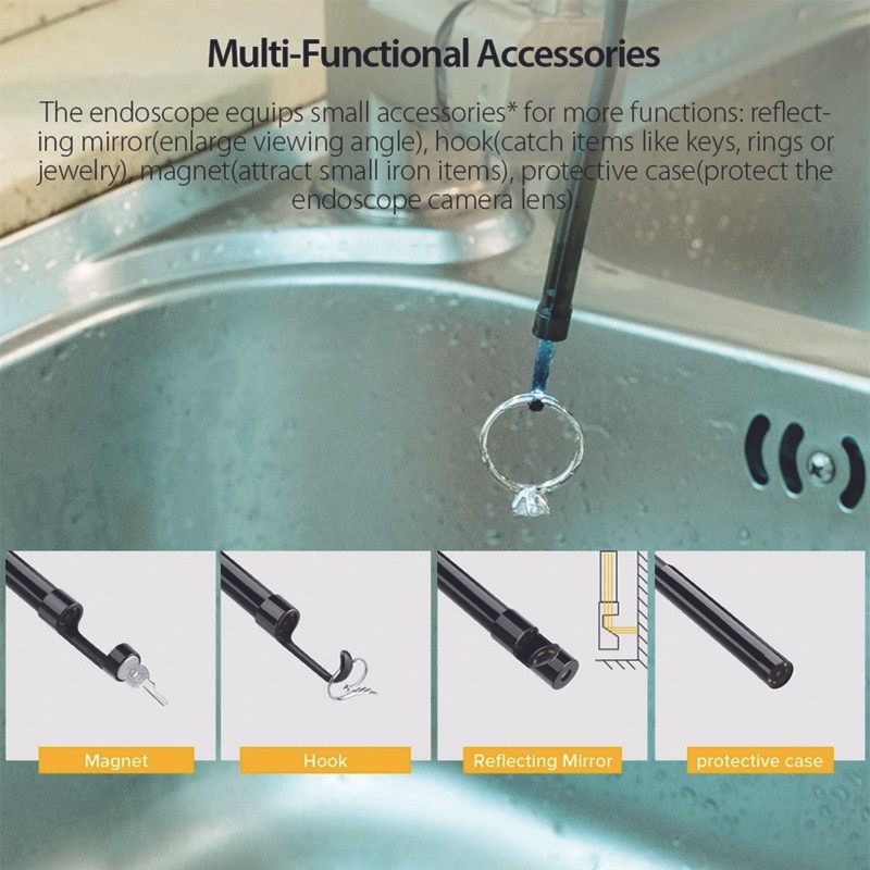 Ulefone Endoscope E1 /For ARMOR 13/Power Armor 13/Power Armor 18T/Power Armor 19/Power Armor