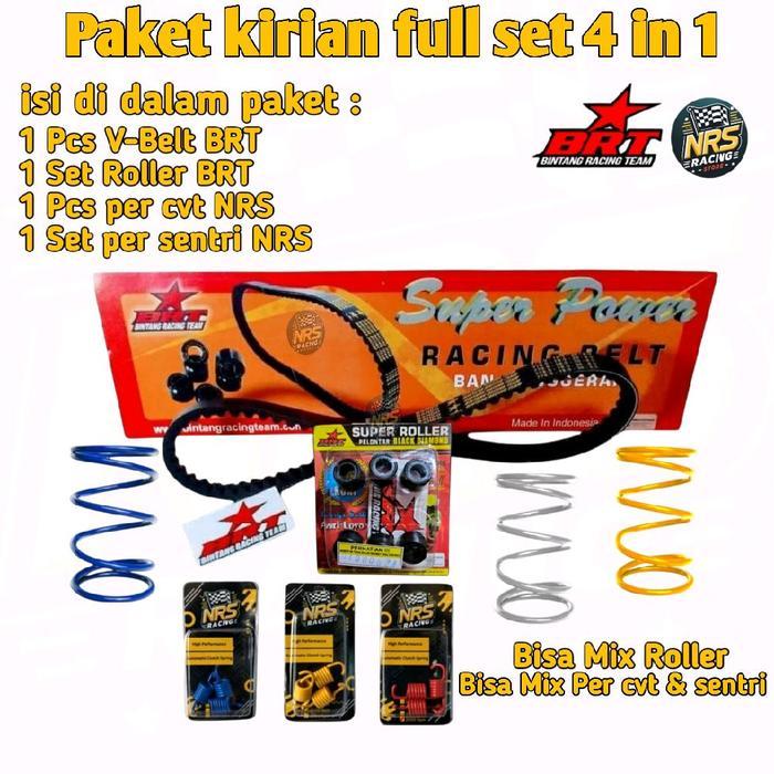 Paket Kirian Vbelt Brt Roller Brt Per Cvt Per Sentri Mio Karbu Mio Sporty Mio Smile Soul Karbu Fino