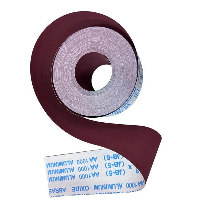 eFeS Teknik Amplas Roll Meteran - Amplas Kain Meteran Harga Per 1 Meter dengan Grid #40 hingga #800