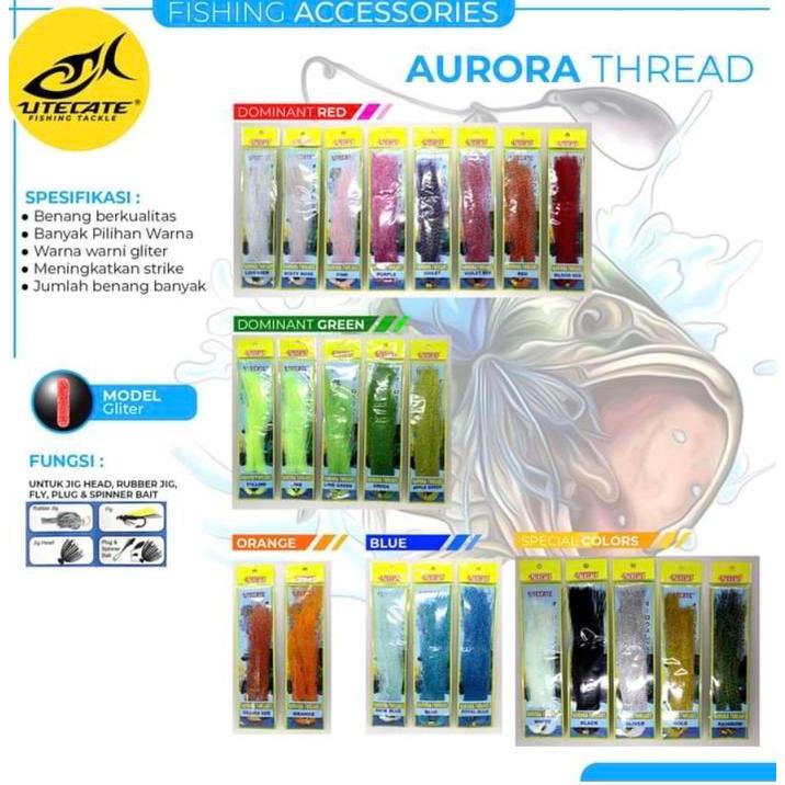 Umpan Bulu Mutiara - Aurora