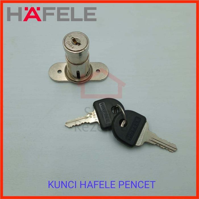 Kunci HAFELE PENCET / Push Lock Tusuk Pintu Lemari Geser Sliding Tekan .