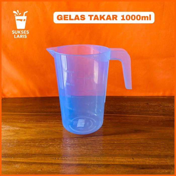 GELAS TAKAR 500ML 1000ML GELAS UKUR 1 LITER GELAS TAKAR